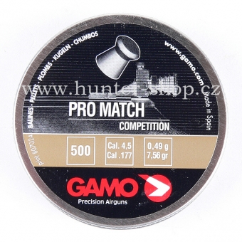 Diaboly - diabolky Gamo Pro Match 500 / 4,5 mm 