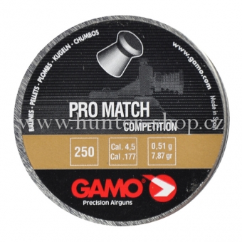 Diaboly - diabolky Gamo Pro Match 250 / 4,5 mm 