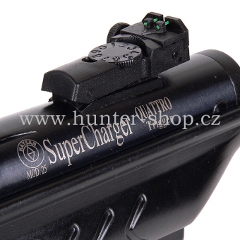 Vzduchová pistole Hatsan 25 SUPERCHARGER - 4,5 mm + terče + diabolky zdarma 