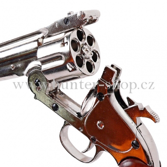Replika zbraně - Revolver Smith & Wesson, 1869 