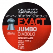Diaboly - diabolky JSB Exact - jumbo 500 / 5,52 mm 